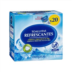 Освежающие салфетки Deliplus разовая доза