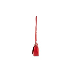 Bandolera de piel Tex Rojo
