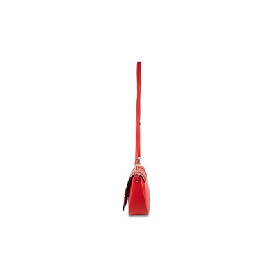 Bandolera de piel Tex Rojo