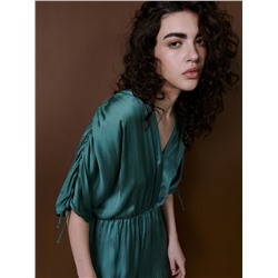 Jumpsuit aus Satin