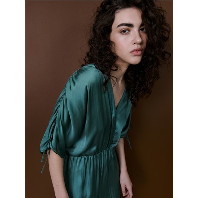Jumpsuit aus Satin