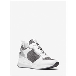 MICHAEL MICHAEL KORS Crista Mixed-Media Trainer