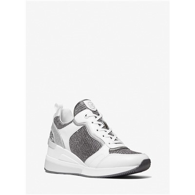 MICHAEL MICHAEL KORS Crista Mixed-Media Trainer