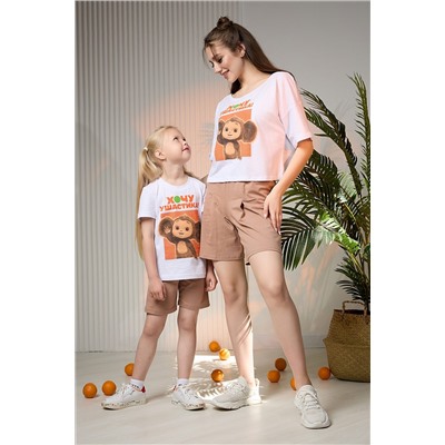 Костюм с шортами 8376 Чебурашка НАТАЛИ #894039