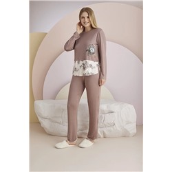 Sevim 13190 Baskılı Pijama Takım