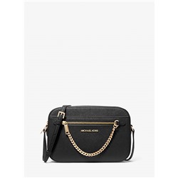 Jet Set Large Saffiano Leather Crossbody Bag