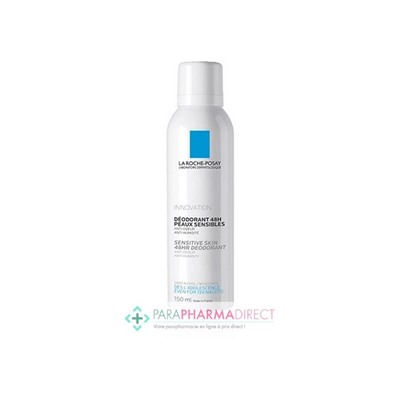 La Roche Posay Innovation Déodorant 48h Peaux Sensibles Spray 150ml