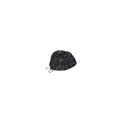 UA Abstract Plaid Black Men's Surgical Cap