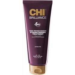 CHI Deep Brilliance Deep Protein Masque - Sulfate, Paraben and Gluten Free, 8 oz.