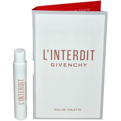 GIVENCHY L'INTERDIT (2019) edt (w) 1ml пробник