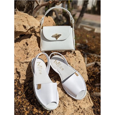 AB.ZAPATOS · 320-8 PC · total blanco+AB.Z PELLE ABEJA 2 (410) blanco