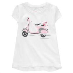 Mädchen T-Shirt mit Front-Print