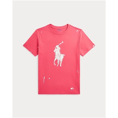Big Pony Paint-Splatter-Print Cotton Tee Save your Wishlist Boys 8-20