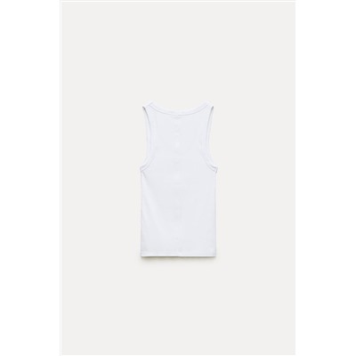 RIBBED VEST TOP