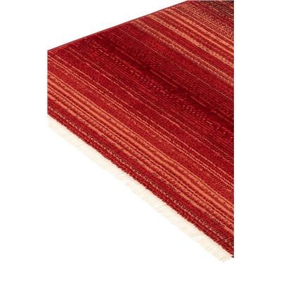 Orient Cadre Halı - Kiremit - 76x300  cm