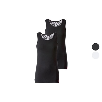 Bruno Banani 2 Damen Unterhemden
