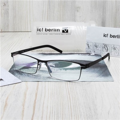 IB00002 - Оправа ic!Berlin Alwin C. black &#43 футляр