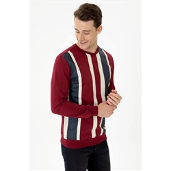 Erkek Bordo Sweatshirt