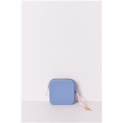 Monedero azul rosa