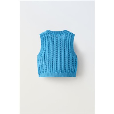 CROCHET KNIT TOP