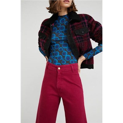 Vaquero culotte cropped