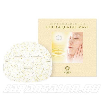 HAKUICHI KINKA GOLD AQUAGEL MASK - Аквагелевая маска для лица. 1 шт