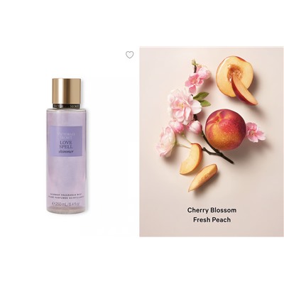BODY FRAGRANCE Love Spell Shimmer Fragrance Mist