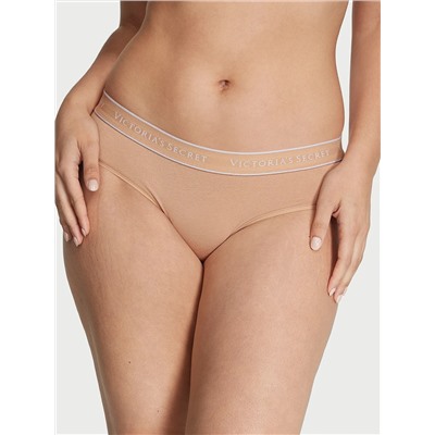 Logo Cotton Hiphugger Panty