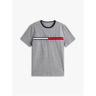 Embroidered Flag Logo T-Shirt