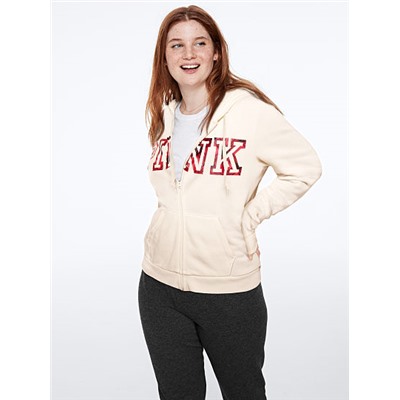 PINK EVERYDAY LOUNGE PERFECT FULL-ZIP