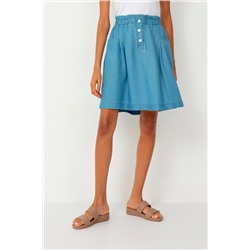 Falda vaquera Azul