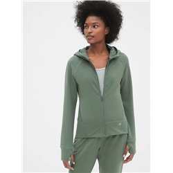 GapFit All Elements Fleece Full-Zip Hoodie