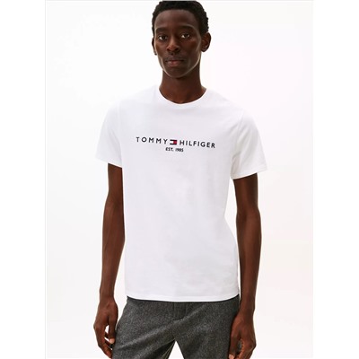 Embroidered Tommy Logo T-Shirt