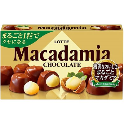 LOTTE Macadamia Chocolate макадамия в шоколаде