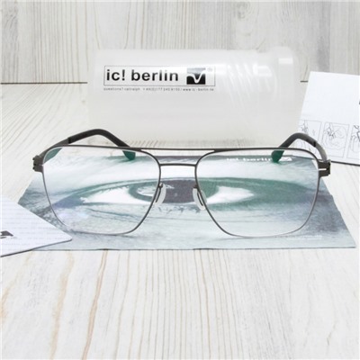 IB00018 - Оправа ic!Berlin Sandro K. gun metal + футляр