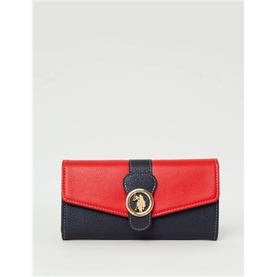 MEDALLION LARGE FLAP WALLET