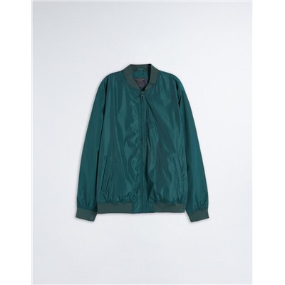 Bomber Jacket, Men, Dark Green