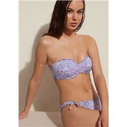 Bandeau-Bikinioberteil mit Wattierung Amalfi