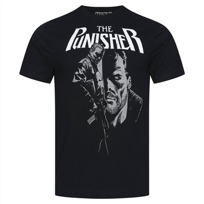 MARVEL The Punisher One Man Army Herren T-Shirt FBMTS789BLK