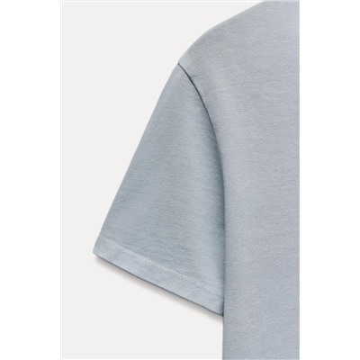 FADED-EFFECT PRINT T-SHIRT
