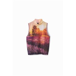 Camiseta estampado fotográfico