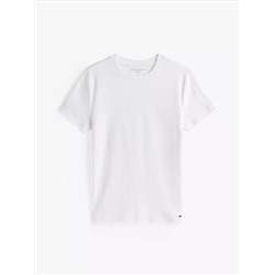 Drapey Smooth Cotton Crewneck T-Shirt