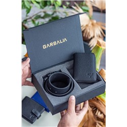 Garbalia, Hakiki Erkek Kemer Fermuarlı Cüzdan Seti