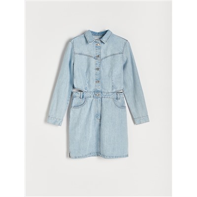 Kleid aus Denim