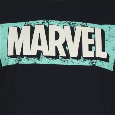 MARVEL Retro Logo Herren T-Shirt FBMTS750BLK