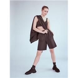 Shorts aus Sweatjersey