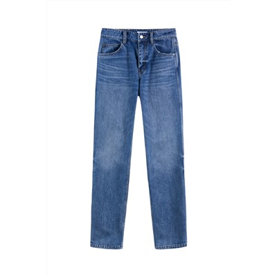 Vaquero recto Azul