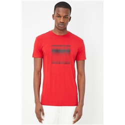 Camiseta super slim fit - Rojo