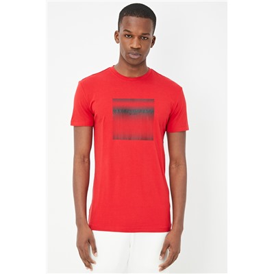 Camiseta super slim fit - Rojo