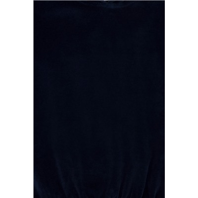 Kız Çocuk Lacivert Kapüşonlu Sweatshirt